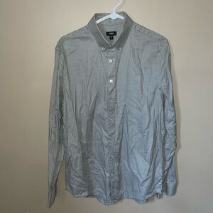 Express men’s “Slim 1MX” button front dress shirt size M